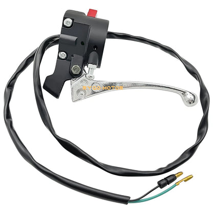 Right Start Stop Kill Switch & Brake Lever for Honda CRF50 CRF50F (2004–2023)