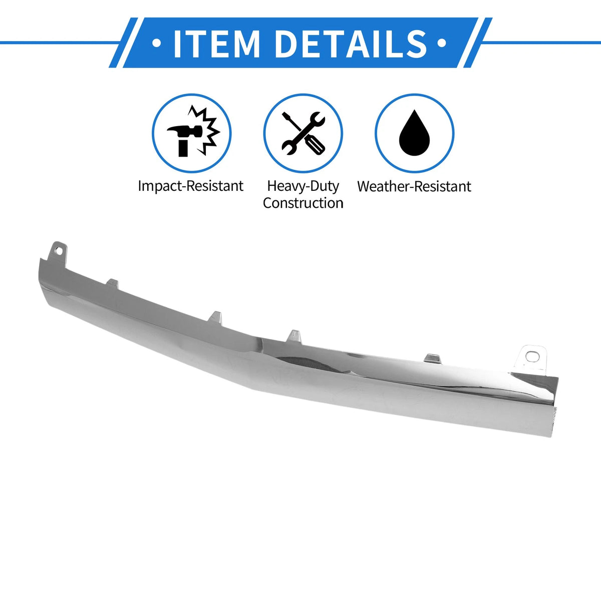 Bumper Grille Trim Garnish for Mercedes-Benz W205 2015-2018