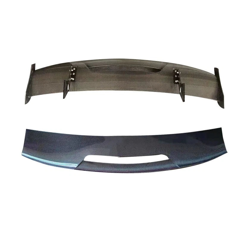 Universal Rear Trunk Spoiler Carbon Fiber Look for Sedan/Coupe GT Style