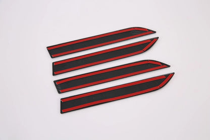 Carbon Fiber Door Handle Lid Frame Cover Trim for Tesla Model X (2017-2023) 4 x
