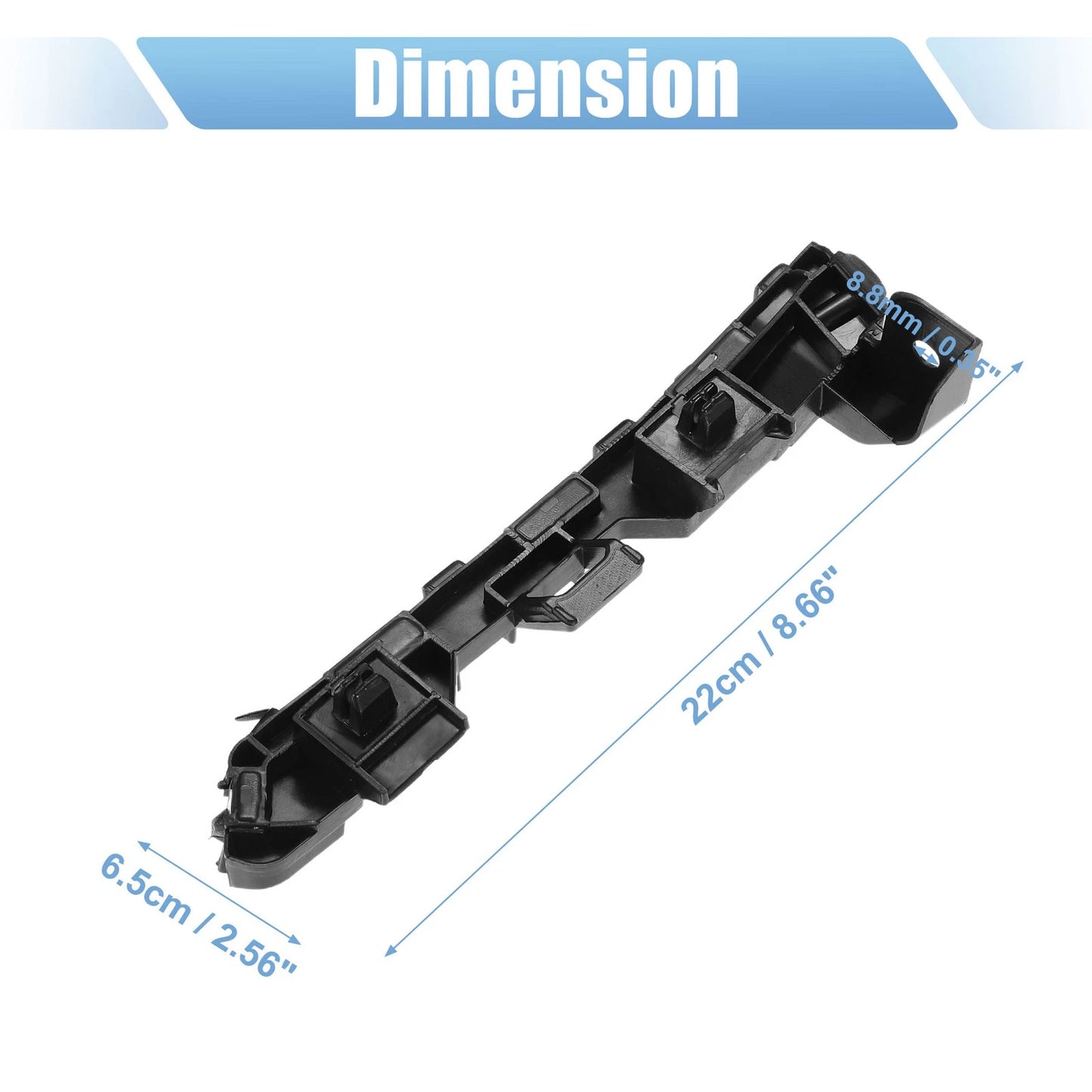 Front Bumper Bracket for Honda Accord (2018-2023) - 2 x Brackets
