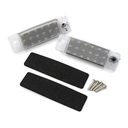 Pair LED 6000K Plate Lights for Toyota 4Runner Sequoia (1996–2022)