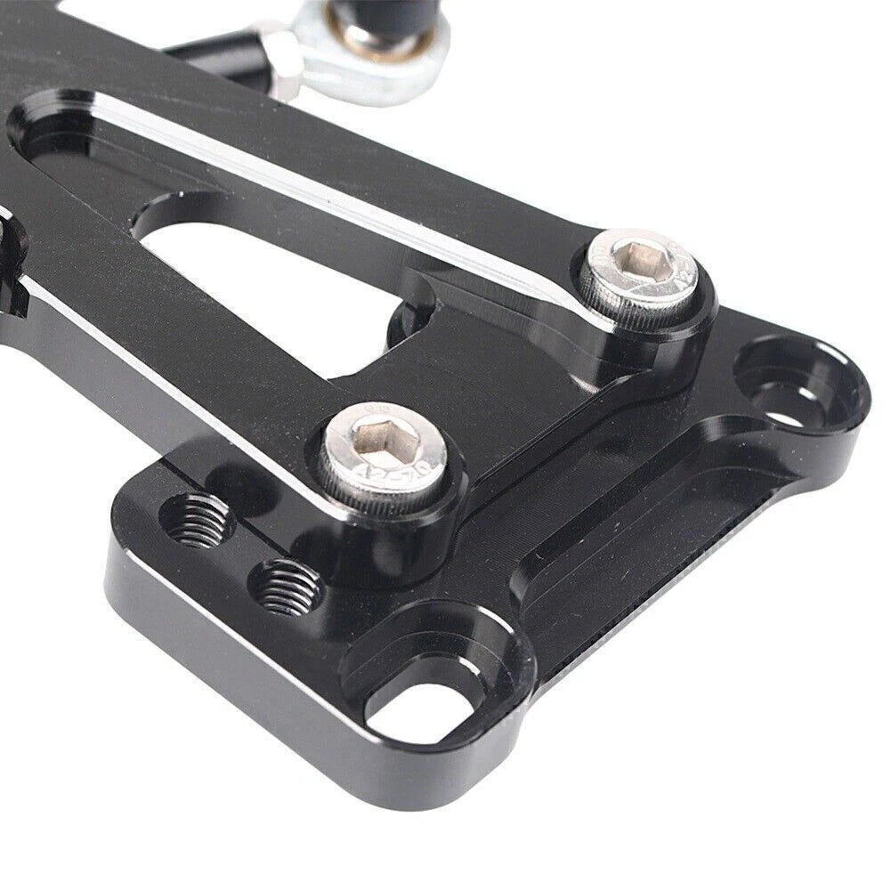 Black Rearsets Footpeg Footrest for BMW S1000RR (2009-2014)