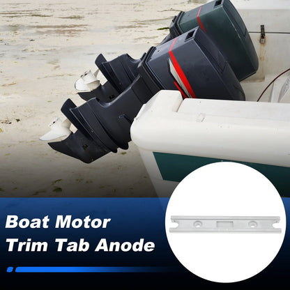 Trim Tab Anode Zinc for Yamaha 40-130 HP Outboard Motors