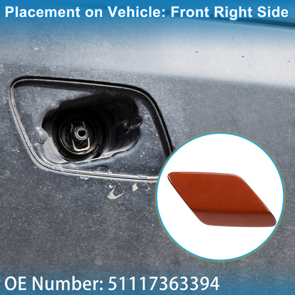 Front Right Washer Nozzle Cover for BMW 428i (2014-2016) - Red Cap