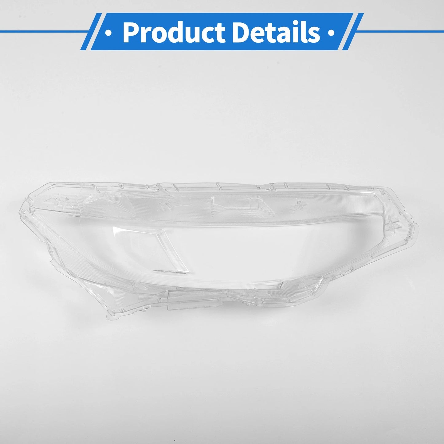 Car Front Left Headlight Lens Cover for Honda Civic (2016-2018)