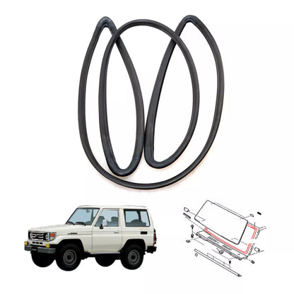 Front Windshield Weatherstrip for Toyota Land Cruiser Hardtop 2007-2021