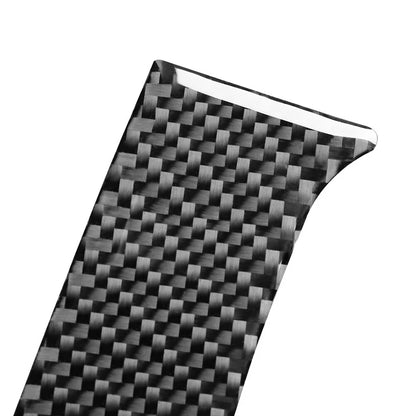 Carbon Fiber Black Dashboard Air Outlet Cover Trim for Toyota Tundra (2014-2021)
