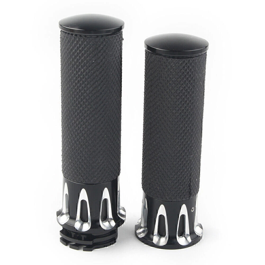 1'' Handle Bar Hand Grip for Harley Touring, Street Glide, Softail, Dyna