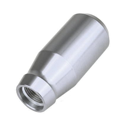 5 Speed Manual Shift Knob Gear Shifter Lever for Car - Silver Aluminum Alloy