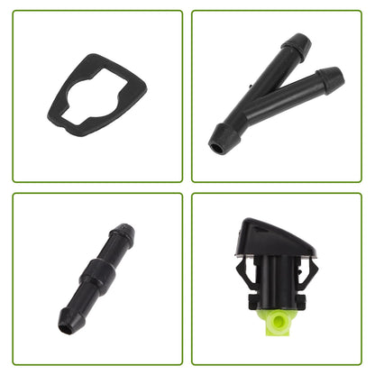 Windshield Washer Nozzle & Hose Connector for Chrysler (2011-2016)
