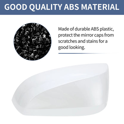 Left Passenger Side Mirror Cover Cap for Toyota RAV4 LE 2019-2023