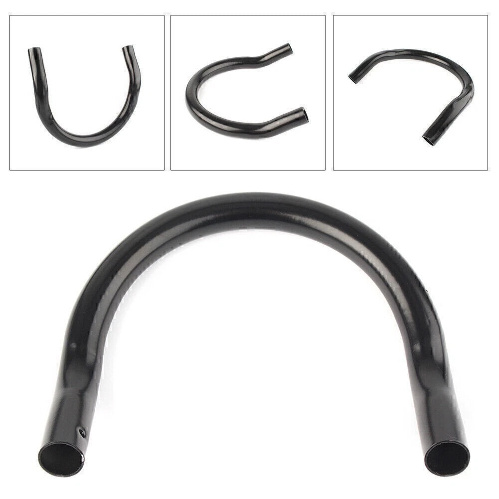 175mm Rear Seat Hoop Loop Frame for Cafe Racer Black