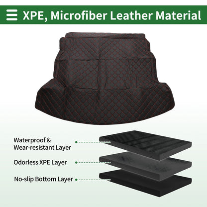 Heightened Edge Cargo Liner Rear Trunk Mat for Honda CR-V (2012-2016)