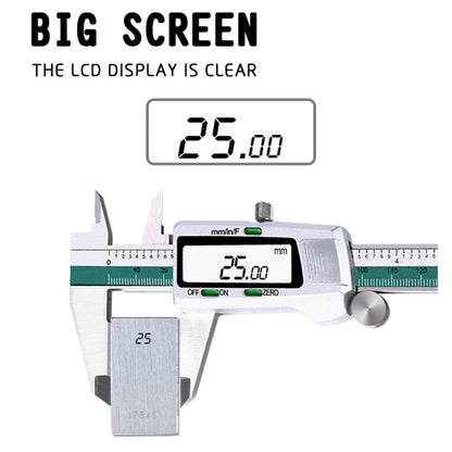 150mm Stainless Steel Digital Vernier Caliper Gauge for Precision Measurement