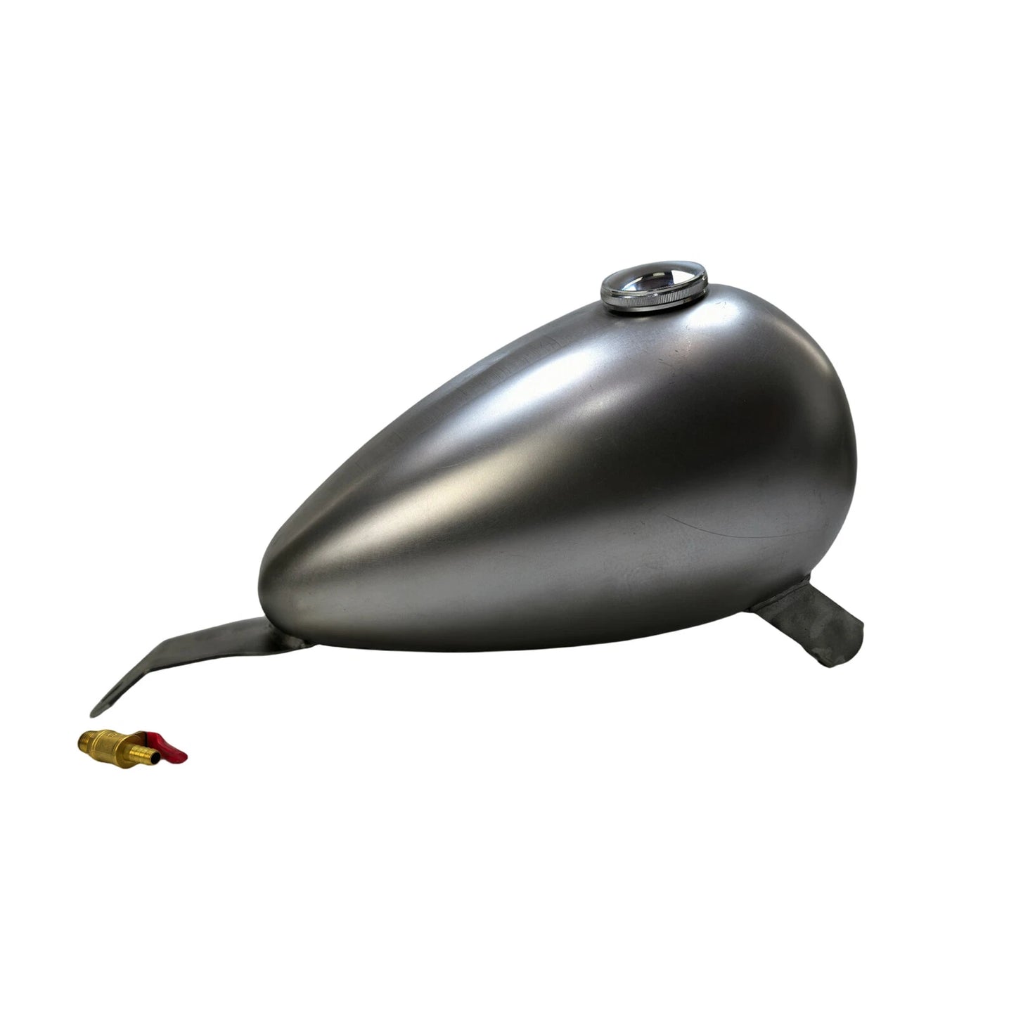 8L Silver Fuel Tank for KAWASAKI VULCAN 400 800 (1995-2003)