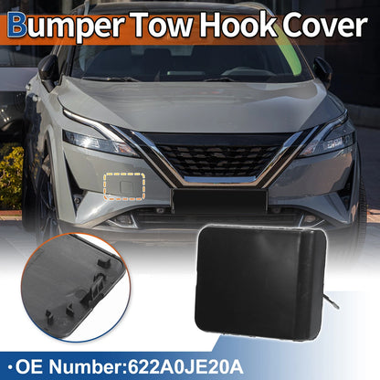 Front Bumper Tow Hook Cap for Nissan Qashqai Dualis (2007-2013)