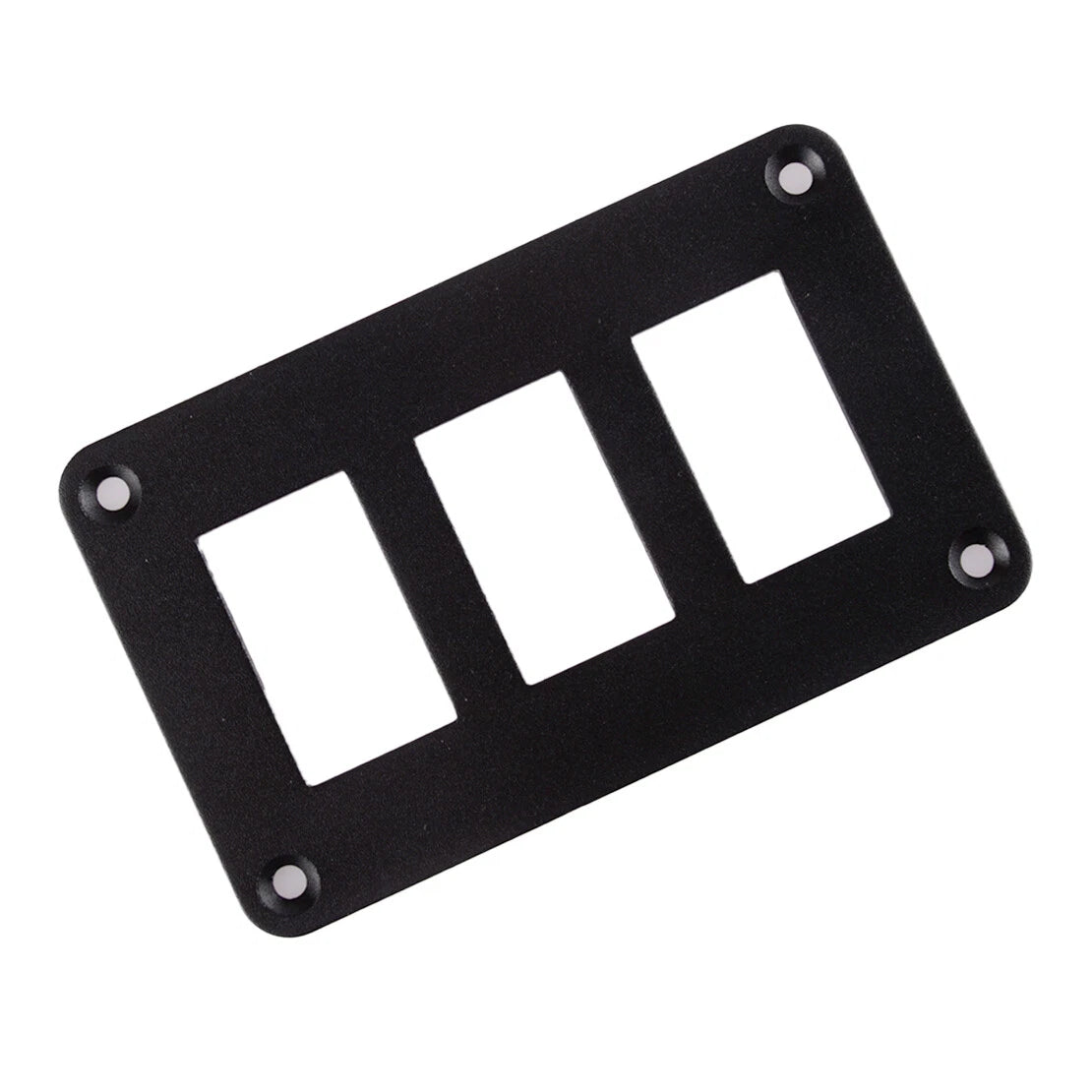 3 Gang Rocker Switch Dash Mount Holder Panel for Universal Use
