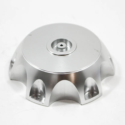 Silver Alloy Gas Fuel Tank Cap + Breather for 110cc 125cc PIT Trail Dirt Bike