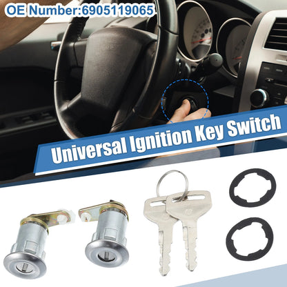 Ignition Switch Cylinder Set with Key for Toyota Land Cruiser