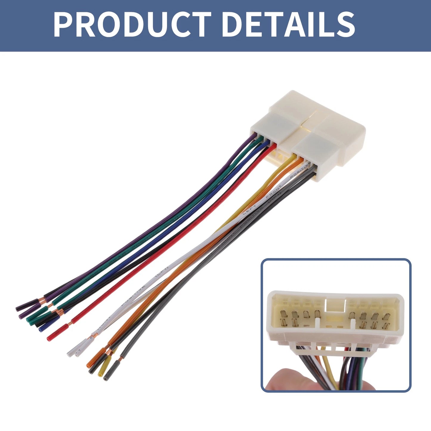 Car Stereo CD Player Wiring Harness Set for Honda Accord (1986-1997)