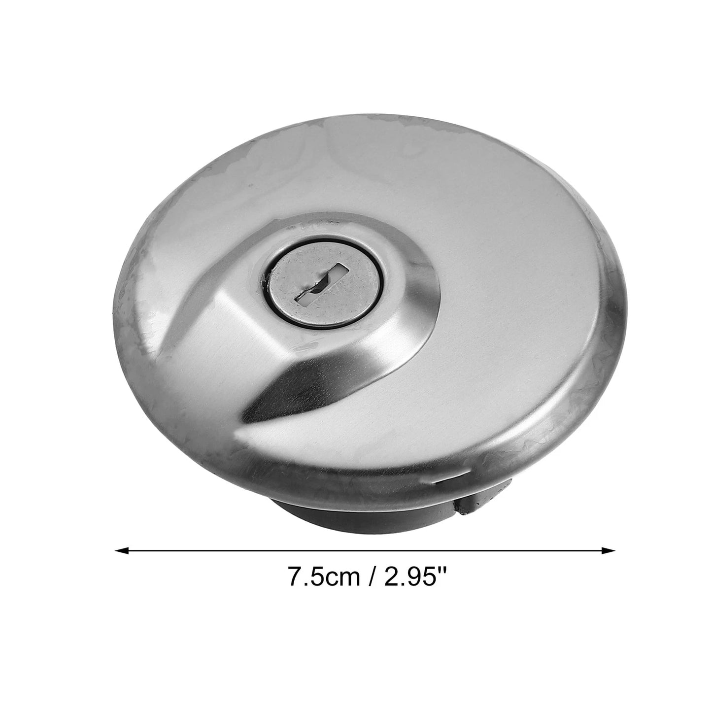 Motorcycle Gas Tank Cover Locking Fuel Cap w/ Keys for Suzuki GZ250 (2002-2008)