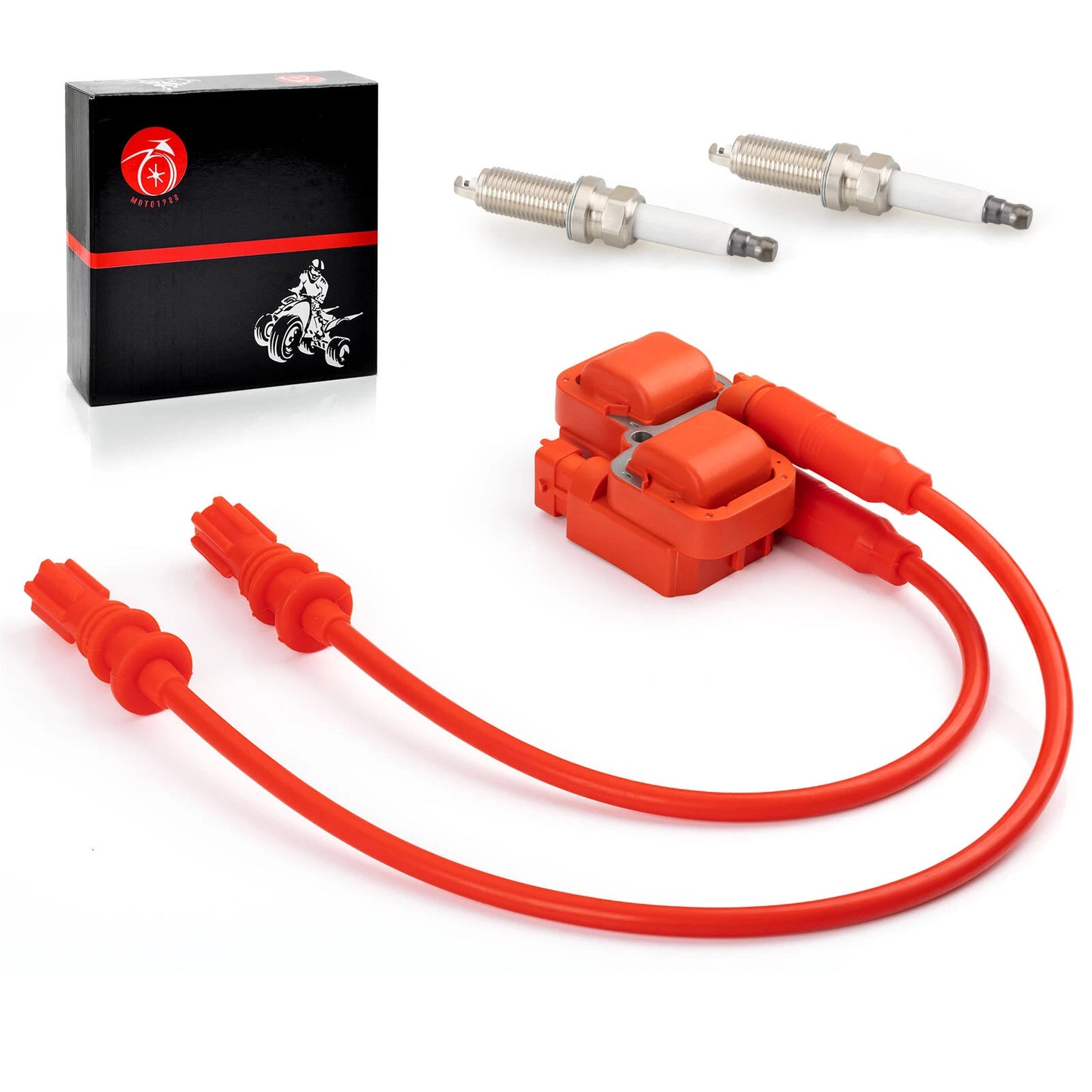 Ignition Coil Spark Plug Wire Cap for Polaris Scrambler/Sportsman 850 (2012-2024)