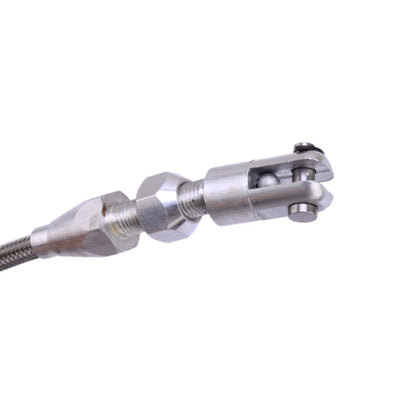 36" Braided Stainless Steel Throttle Cable for Universal Cars