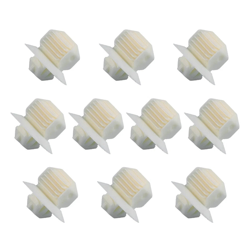 10pc Window Windshield Pillar Trim Clips for Volkswagen Polo, Beetle