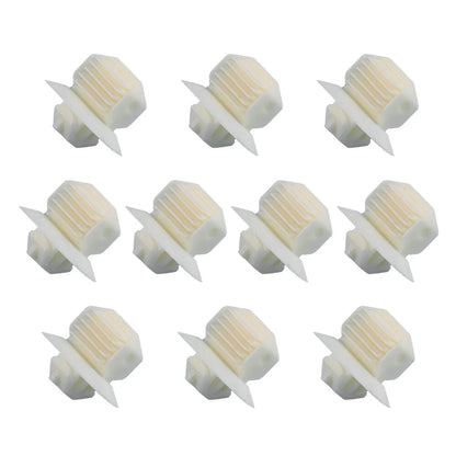 10pc Window Windshield Pillar Trim Clips for Volkswagen Polo, Beetle
