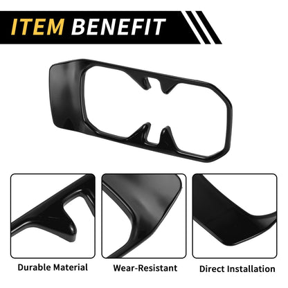 Cup Holder Cover Trim for Jeep Wrangler JL JLU (2018-2024) Black 1 x Pc