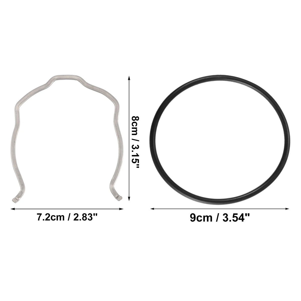 Charge Pipe C Clip Kit w/O Ring Seal for BMW X1 (2012-2015)