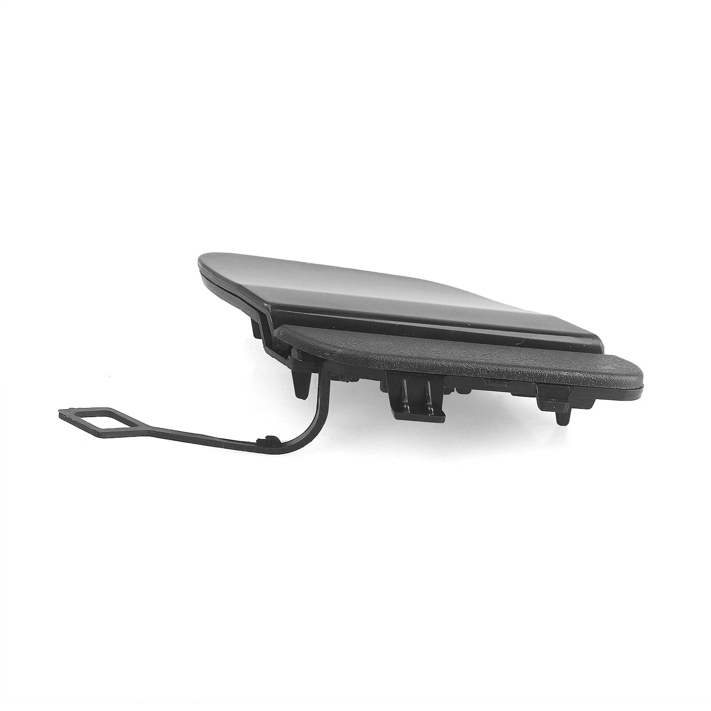 1x Rear Bumper Tow Hook Cover for Benz W213 E350 (2017-2020) Matte Black
