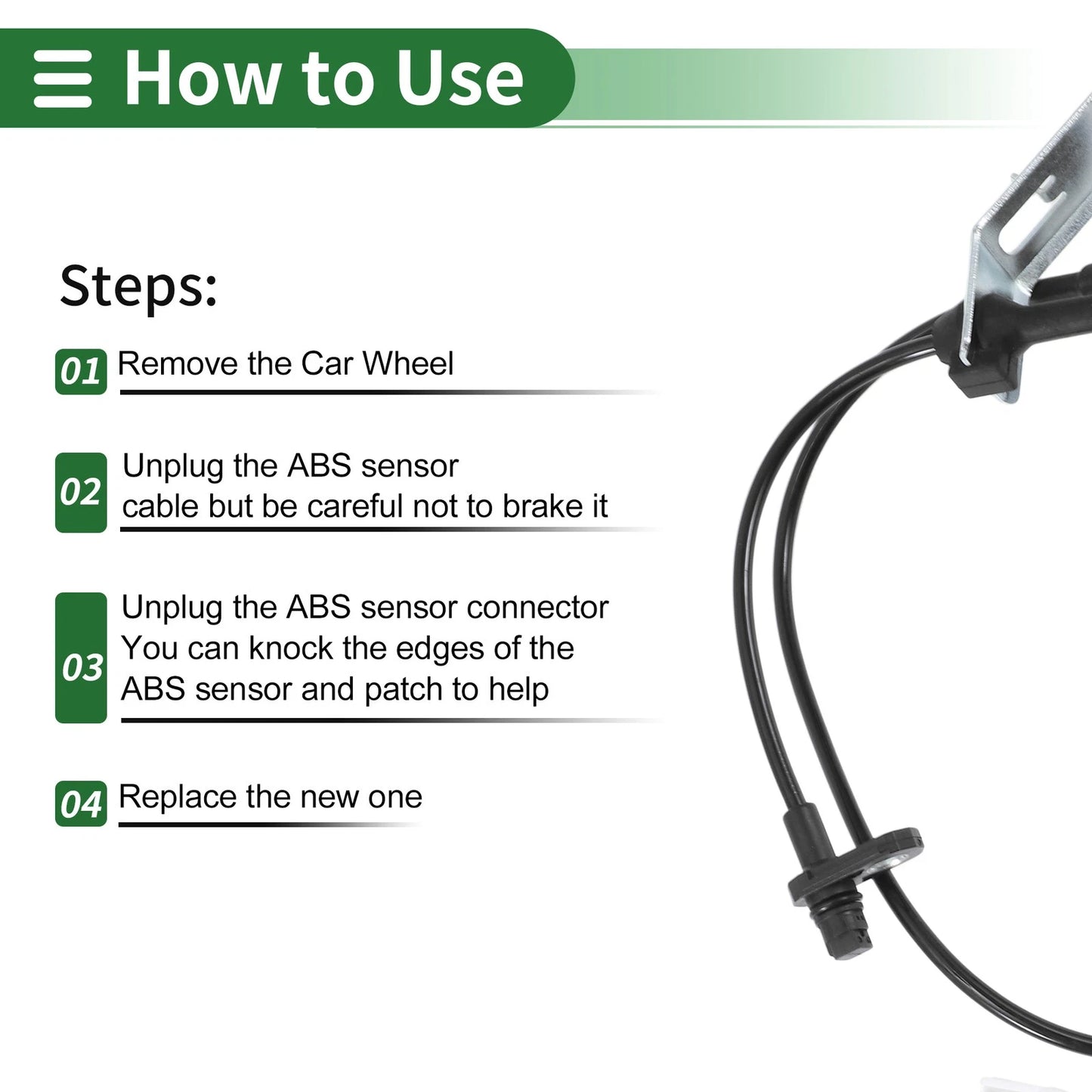 ABS Wheel Speed Sensor for Mazda 6 (2014-2017)