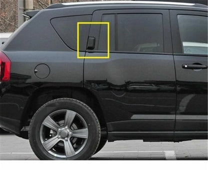Right Side Rear Door Handle Black for Jeep Compass (2007-2016)