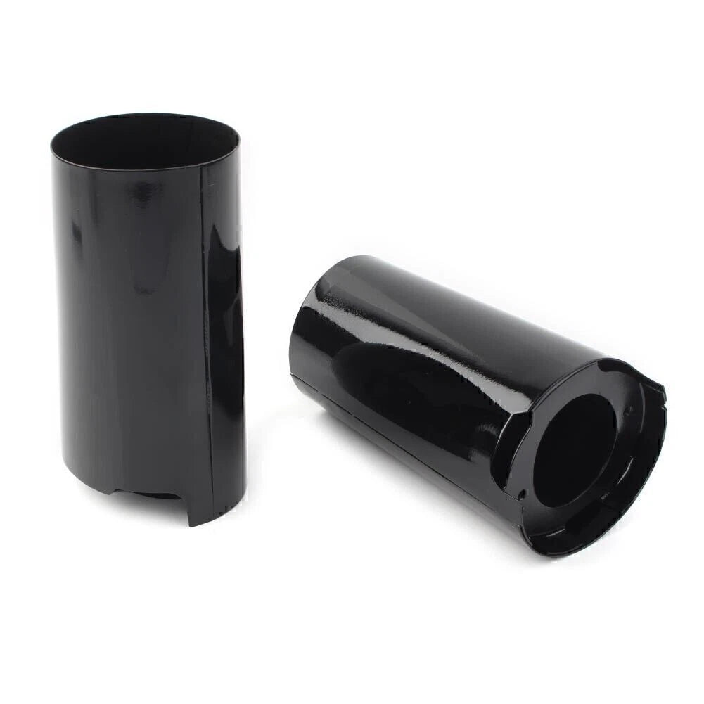 Black Fork Slider Covers for Harley Touring Electra Street Tri Glide (2014+)