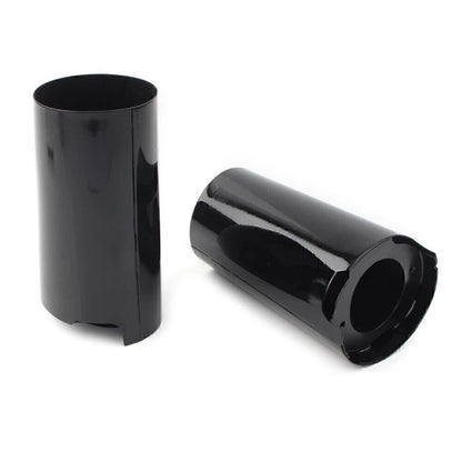 Black Fork Slider Covers for Harley Touring Electra Street Tri Glide (2014+)