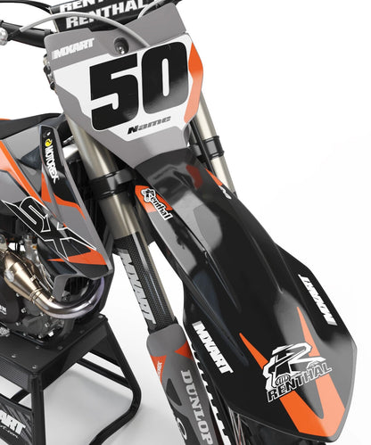 TITAN Style Decal Kit for KTM 125 SX (2007-2010)