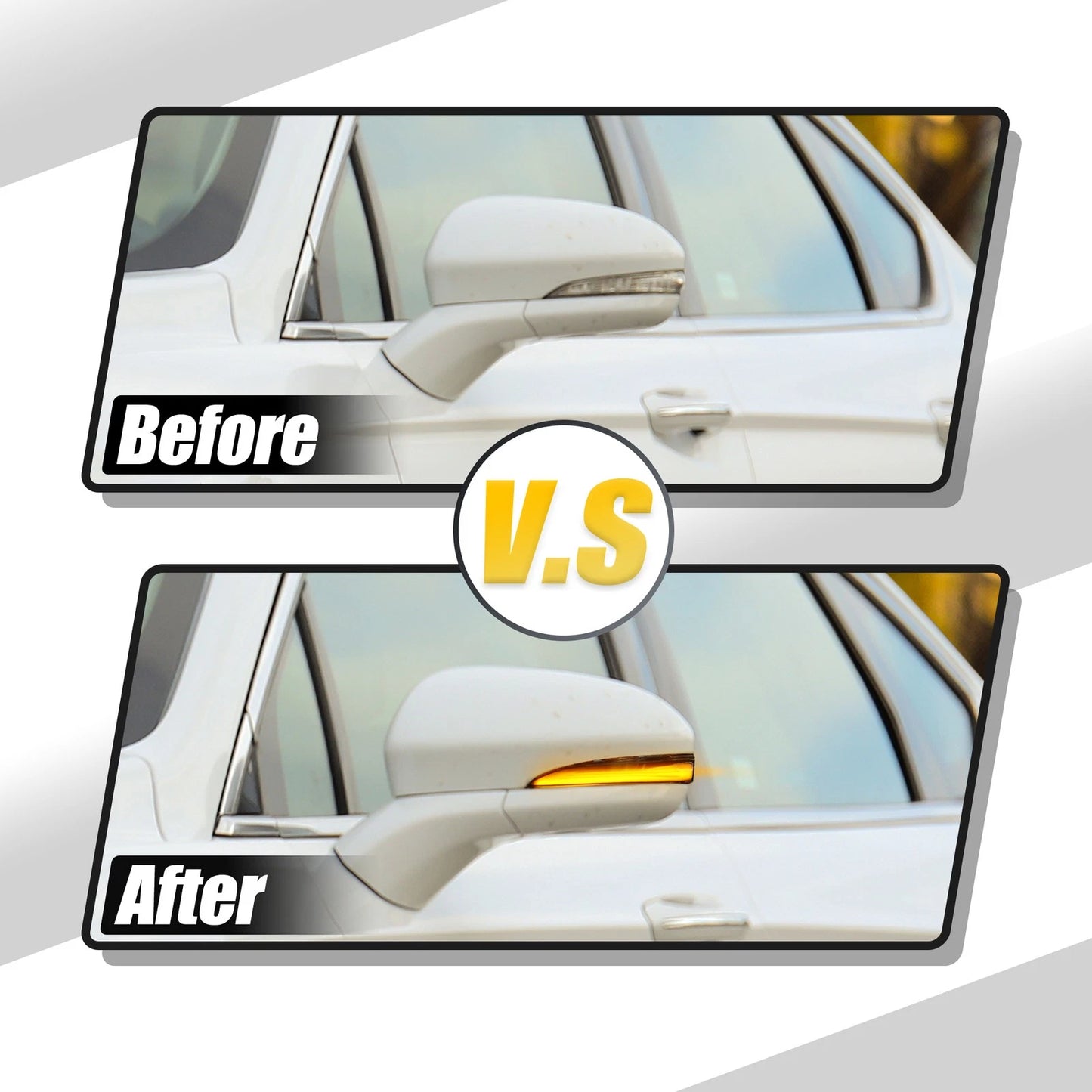 LED Side Mirror Turn Signal Lights for Ford Fusion (2013-2020)