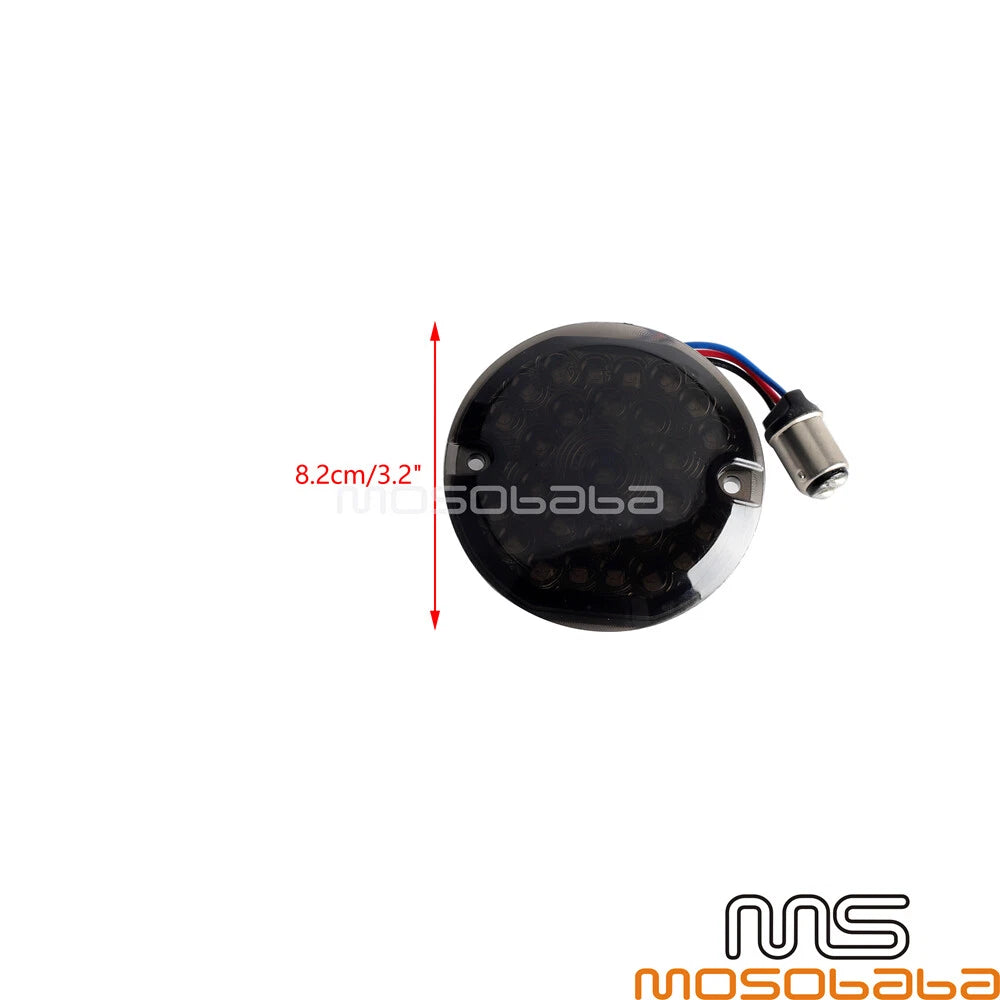 LED Tail Brake Light Lens Cover for Harley Electra Road Glide Softail