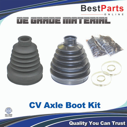 2 x CV Axle Boot Kit for Chevrolet Malibu/HHR (2004–2009, 2008–2010)