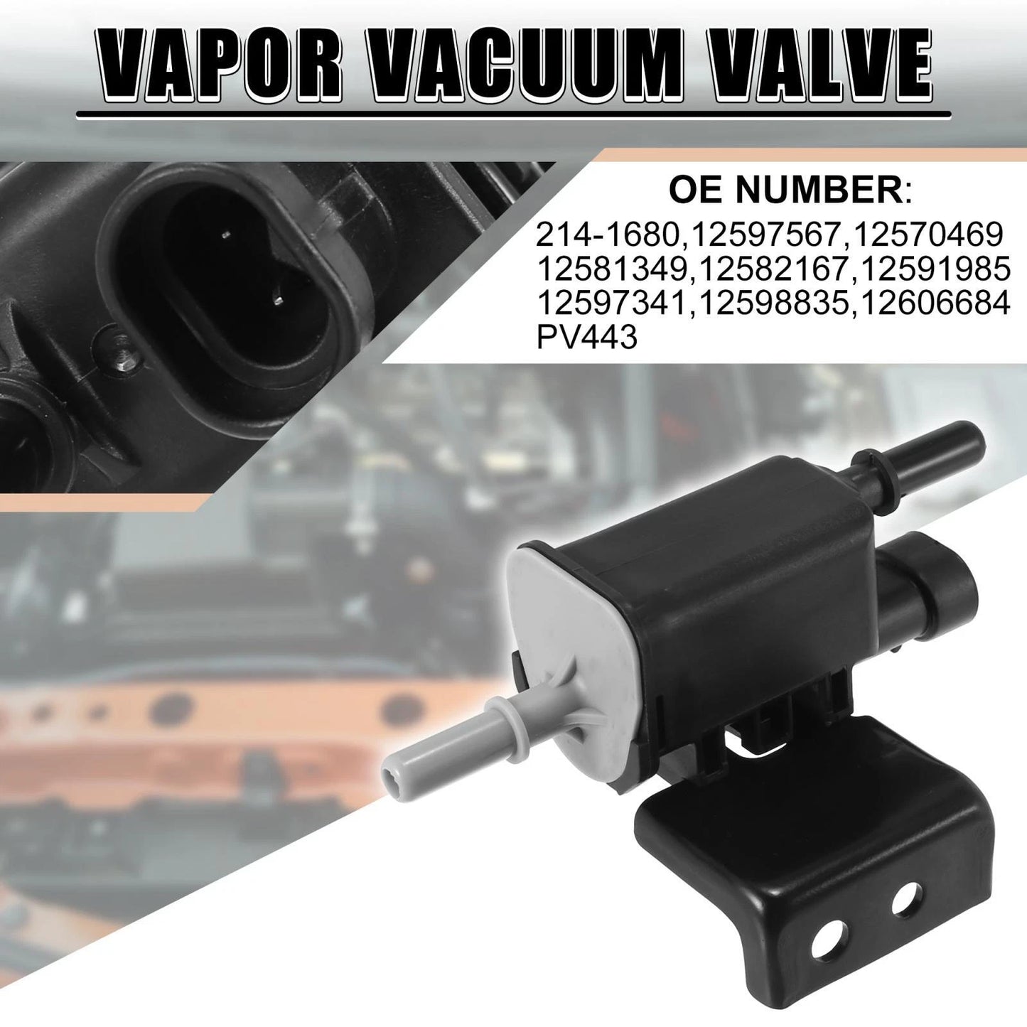 Vapor Vacuum Purge Valve for Chevy Silverado & GMC Sierra 1500/2500