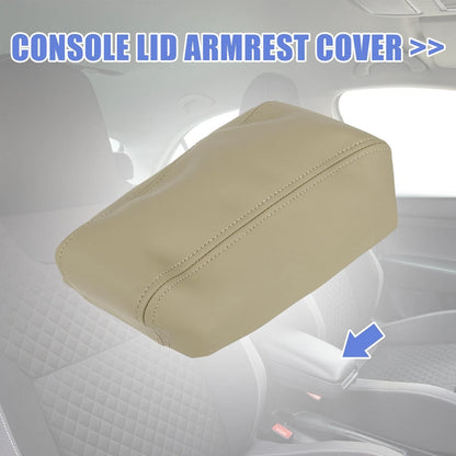Beige Center Console Lid Armrest Cover Protector for Toyota 4Runner (96-02)