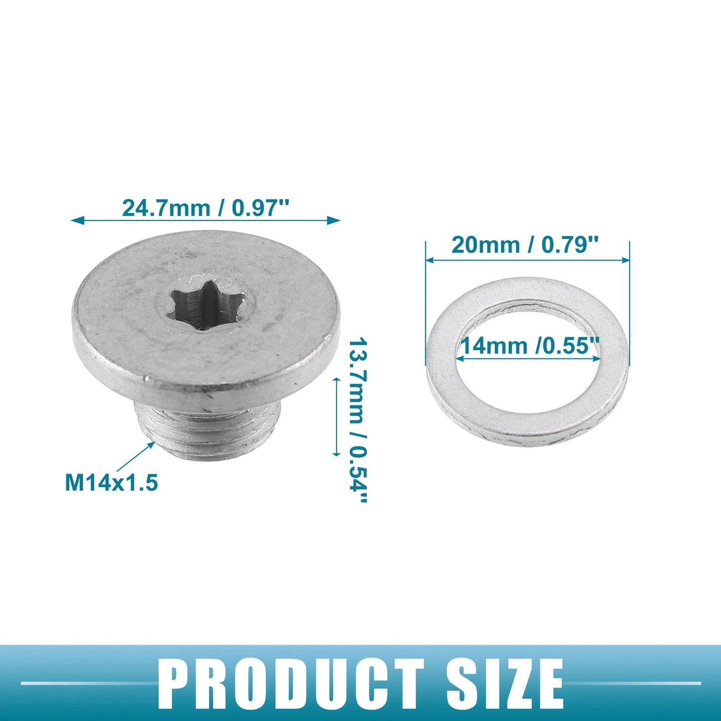 Oil Drain Bolt for Chevrolet Corsa (1993-2009)