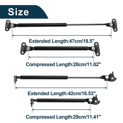 Bonnet & Hatch Lift Supports for Toyota Land Cruiser