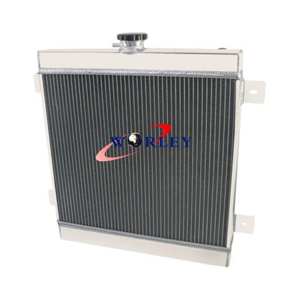 3Row Aluminum Radiator + Fan for 1962 Chrysler Valiant S Series (1962)