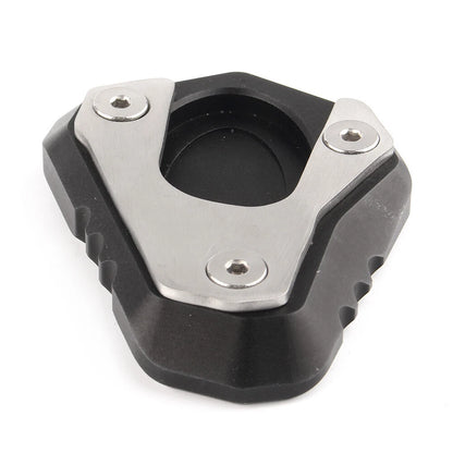 Kickstand Extension Plate Pad for Kawasaki Z650 2017-2018 Black