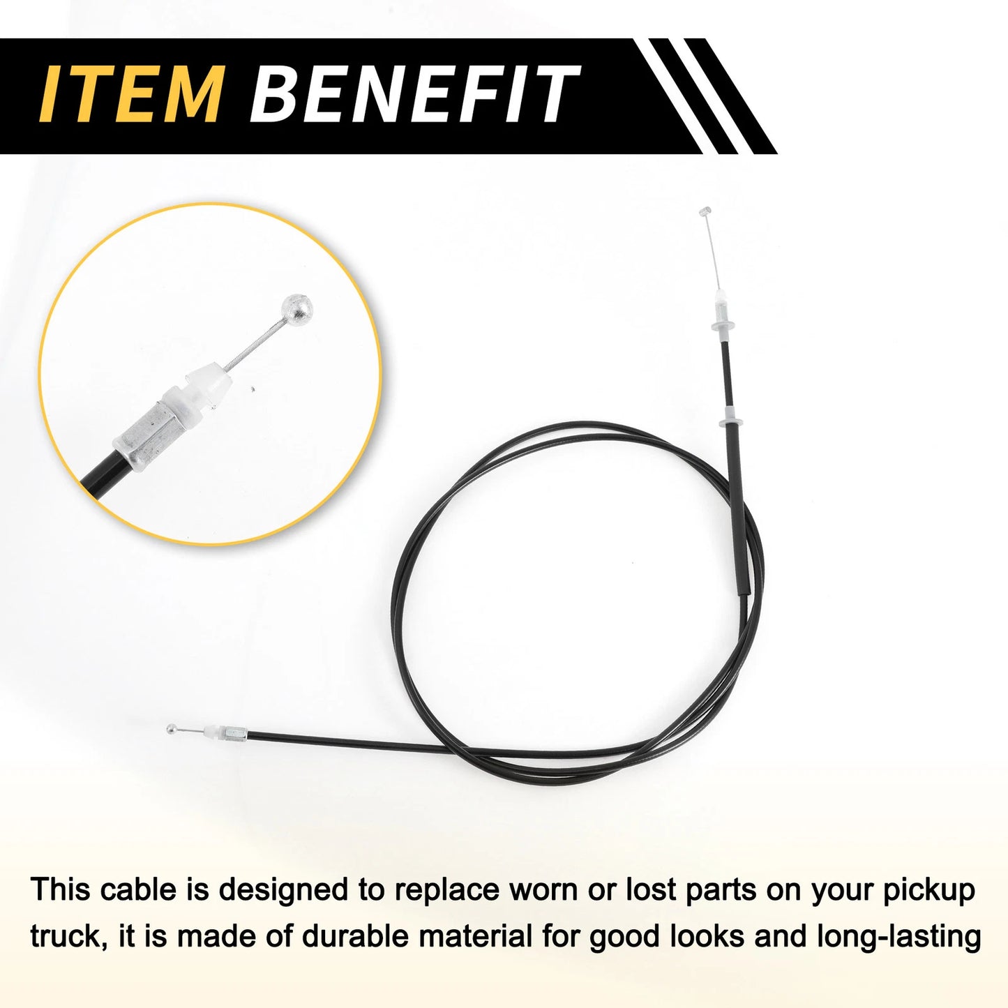 Hood Latch Release Cable for Toyota 4Runner (1996-1998)