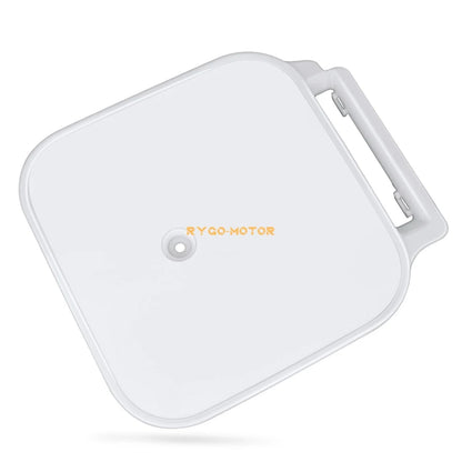 Front Number Plate White for Honda Z50/Z50R (1988–1999)