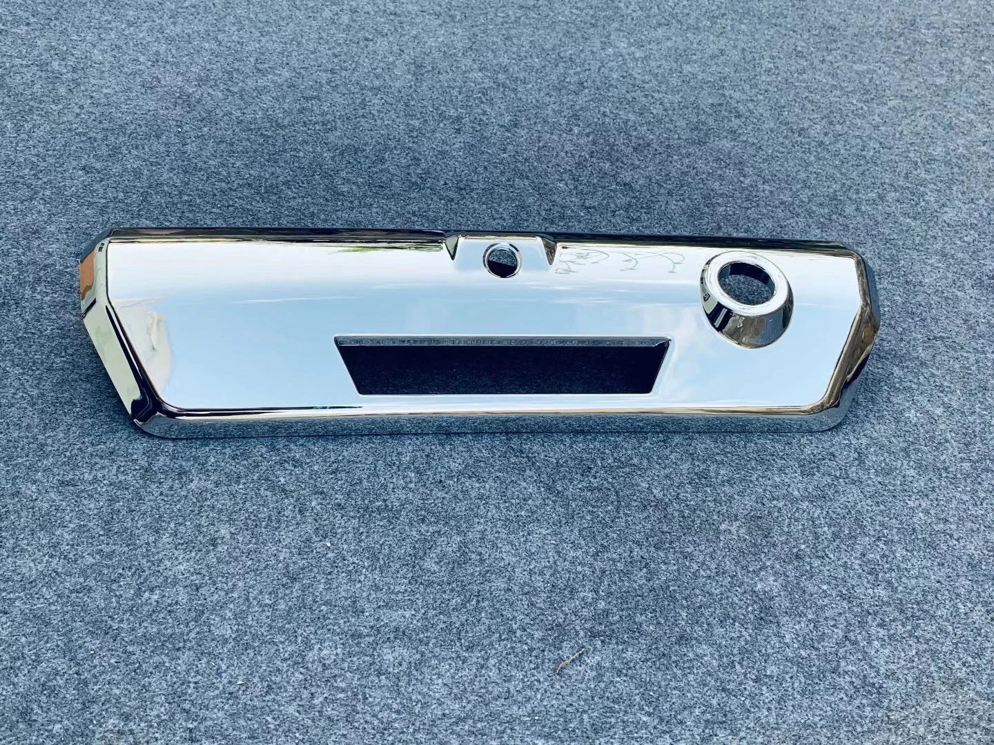 ABS Chrome Rear Tail Door Handle Bowl Cover Trim for Ford F150 (2021-2023)
